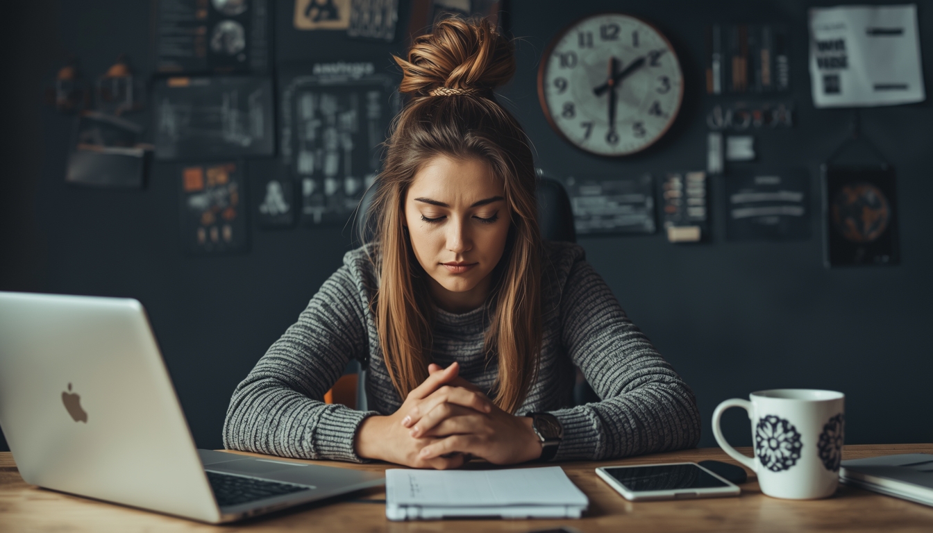Wrexalonchikai desk break and focus balance moment